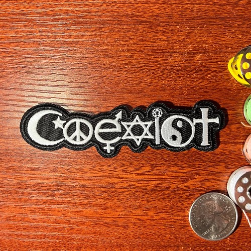 Coexist patch graphic design - patch,