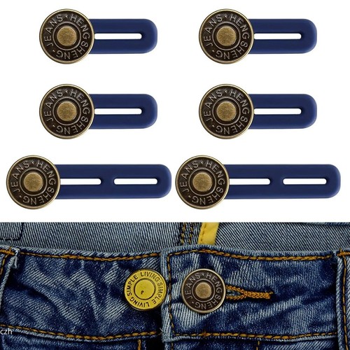 6pcs jeans button extender - button,