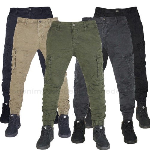 Pantaloni uomo cargo con - pantaloni,