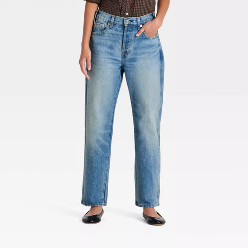 Women mid rise boyfriend - women's, mid-rise