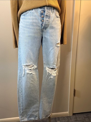 Levi light blue high rise - levi's,