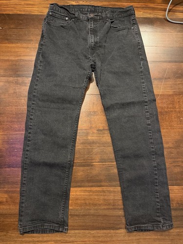 Straight fit black - jean, in