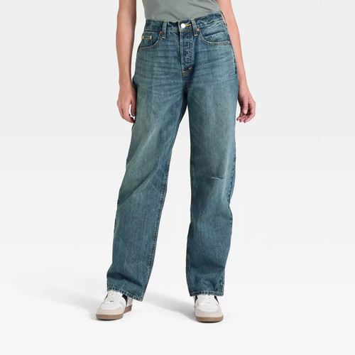 Women mid rise baggy - women, mid-rise