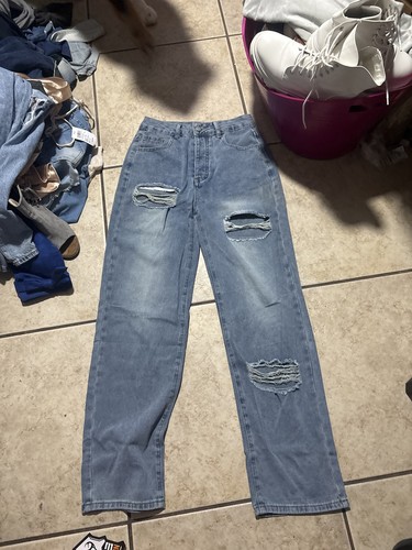 High waisted distressed - high,