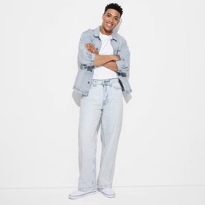 Men baggy fit - straight, jeans