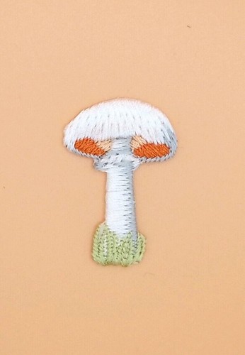 White orange embroidered - white,,