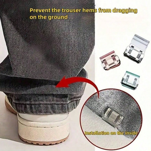 4pcs trouser hem - trouser, clips