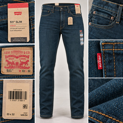 Levi jeans men 511 30x30 - men's,