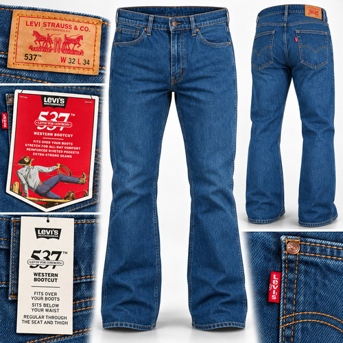 Levi 537 western bootcut - 537,