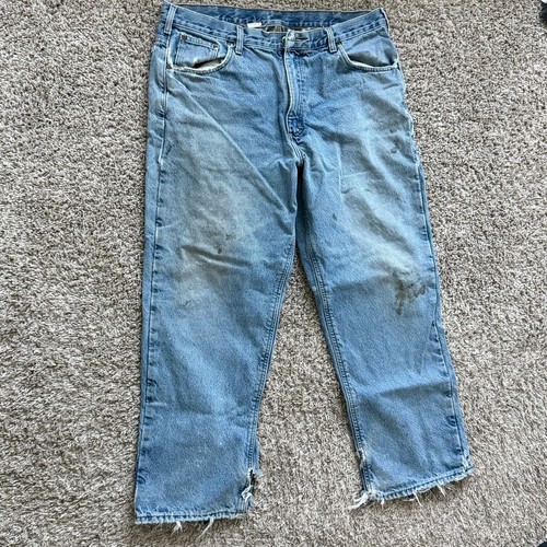 Vintage denim jeans blue - jeans,