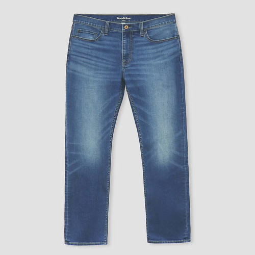 Men athletic fit jeans - jeans,